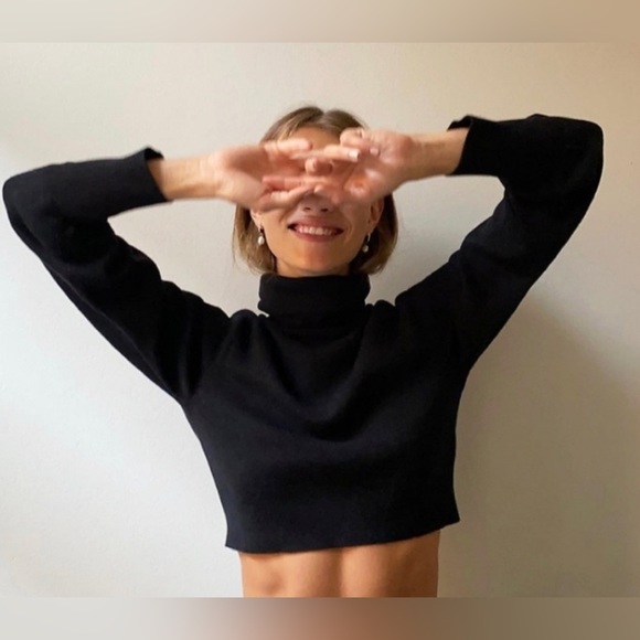 Wilfred Sweaters - Wilfred Rebecca Turtleneck Sweater, Cropped, Black, S